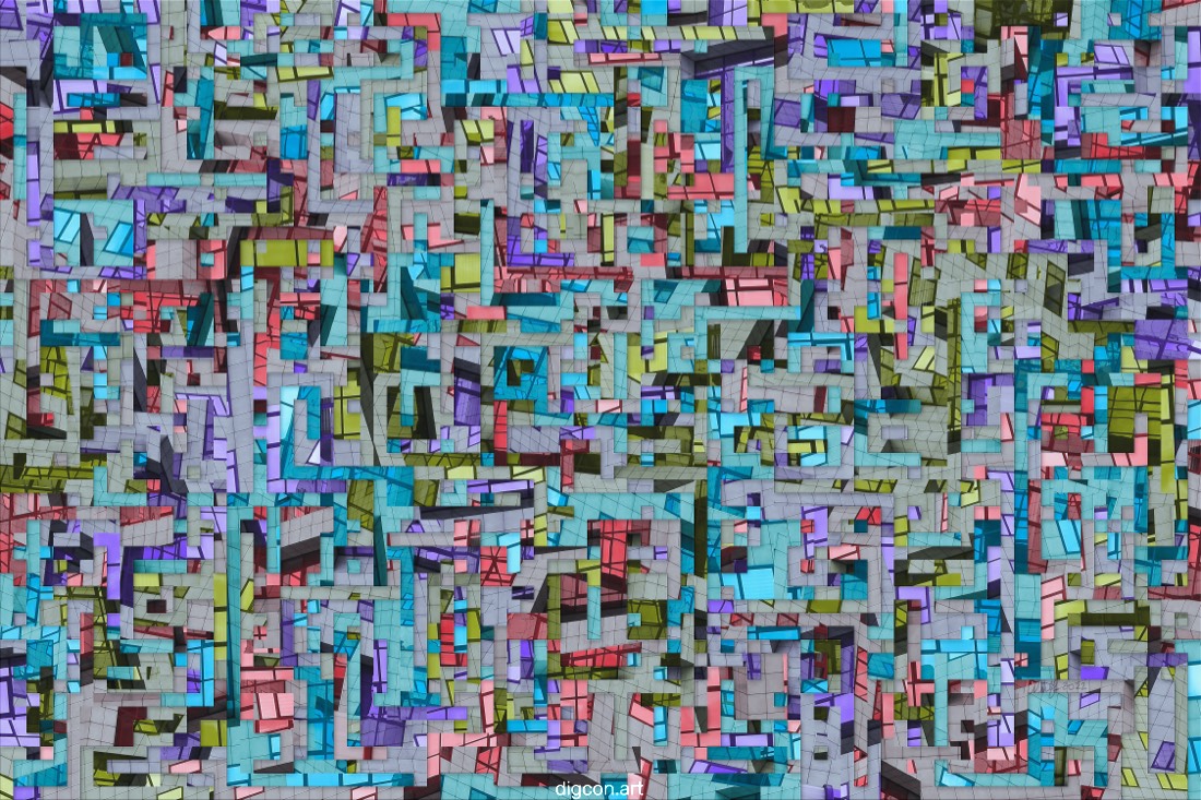 Artwork named: Urban Cubism 2
