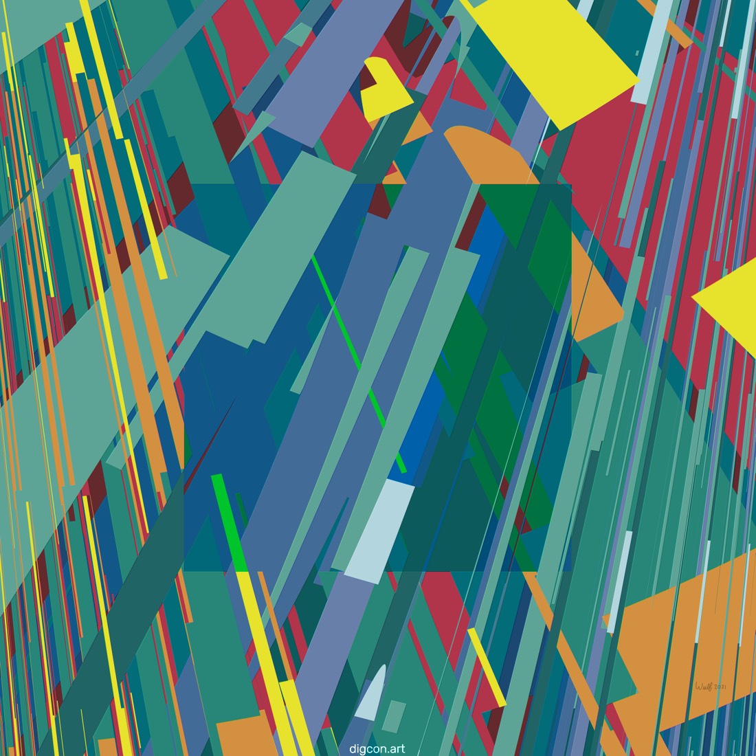 Artwork named: V For Victory