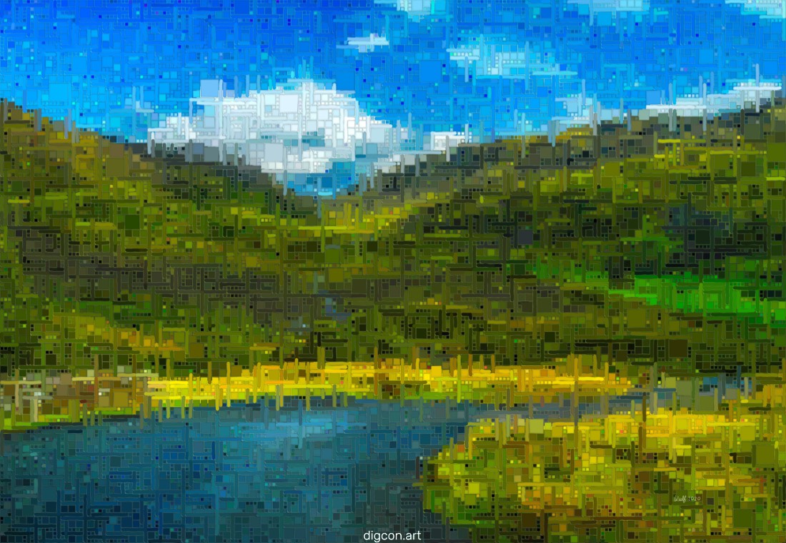 Artwork named: Valley Stream
