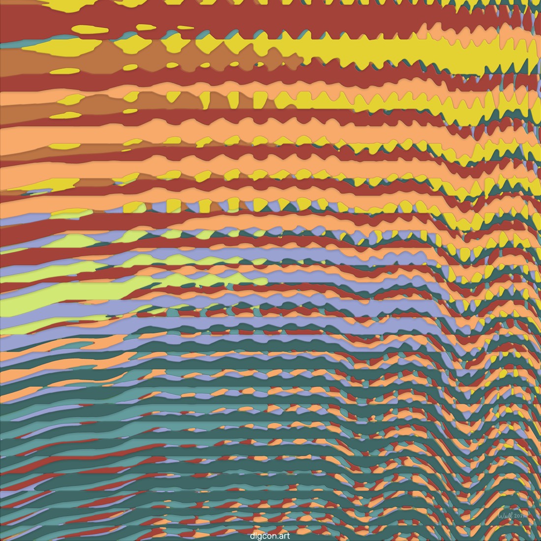 Artwork named: Various Strata