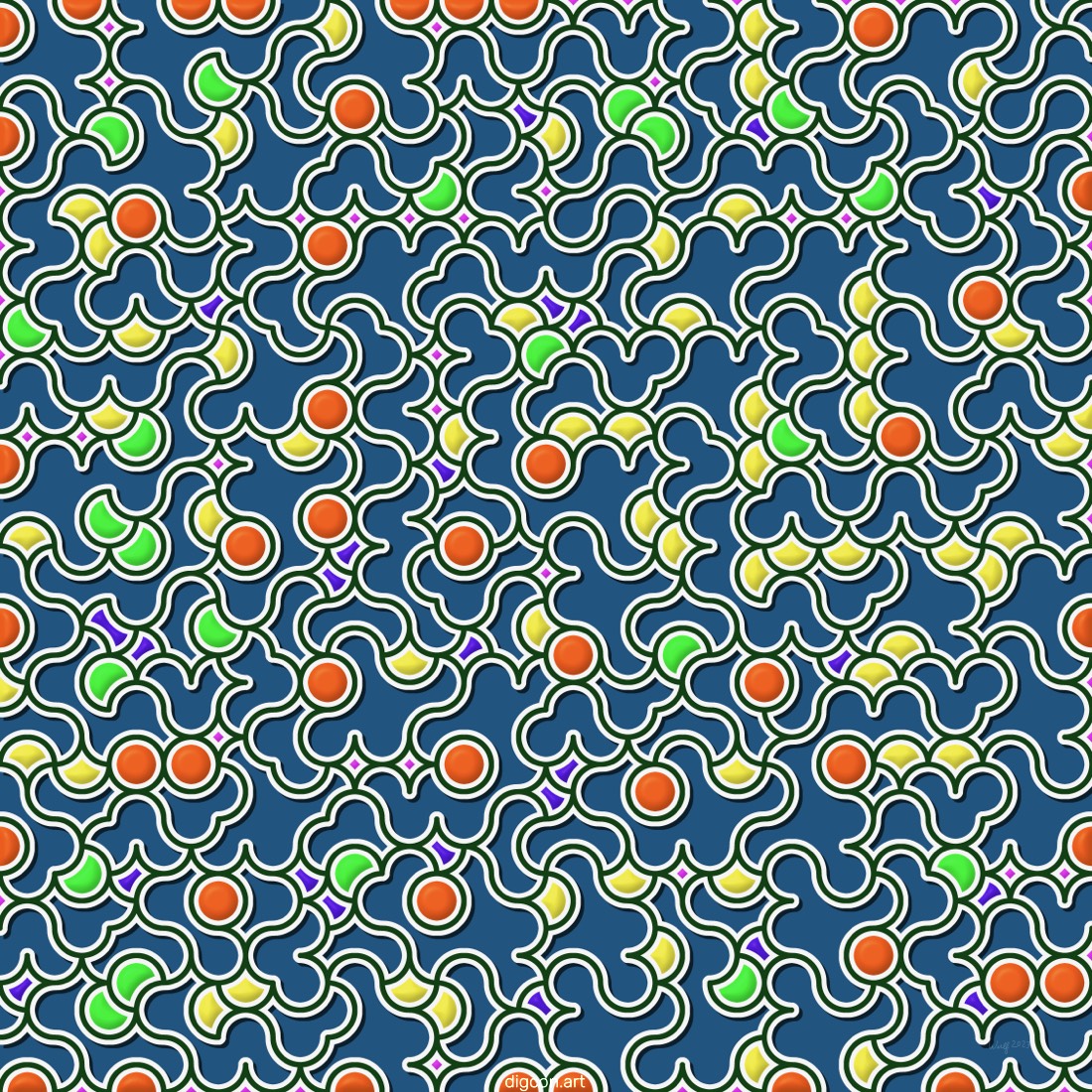 Artwork named: Vine And Fruits