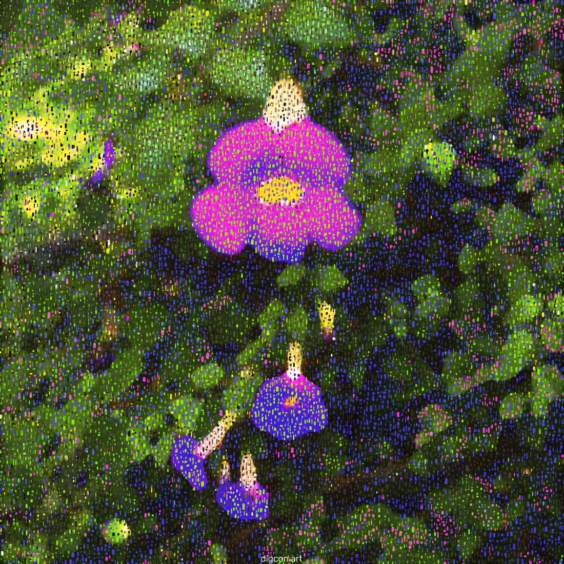 Artwork named: Violet