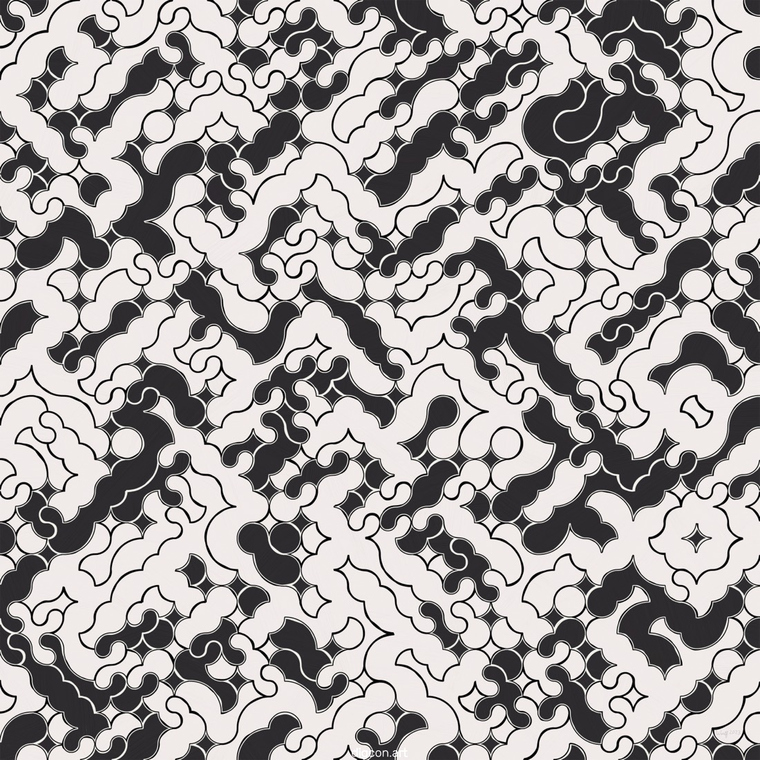 Artwork named: Wanderings In Black And White