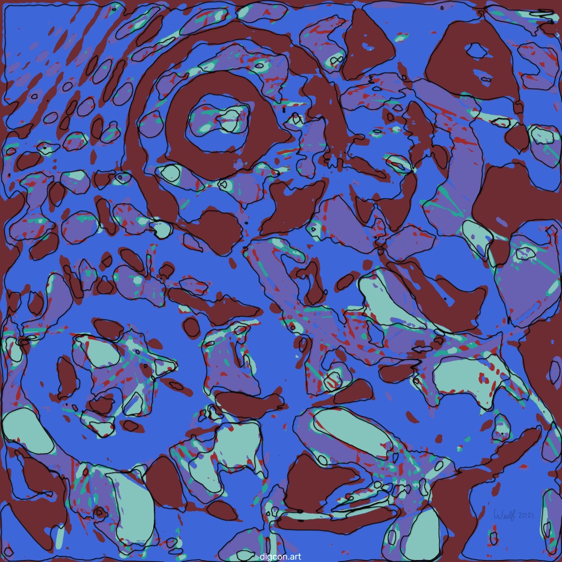 Artwork named: Waves In Motion