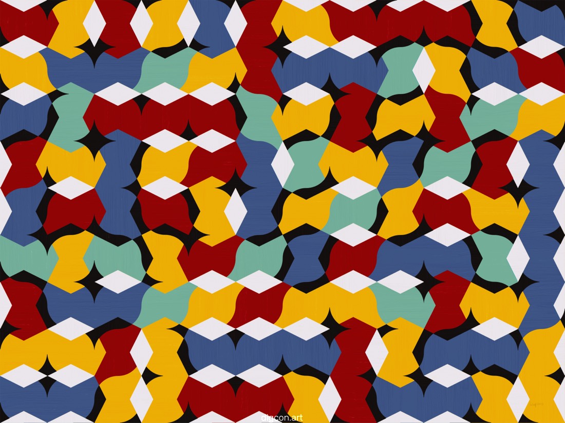 Artwork named: White Diamonds