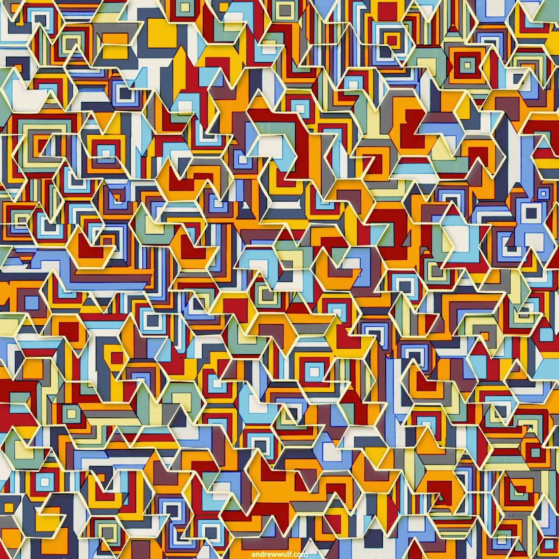 Artwork named: Wings Over Squareville