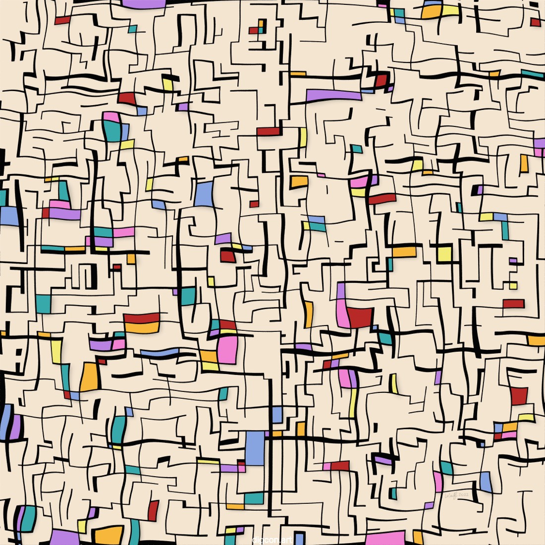 Artwork named: Wobbly World 2