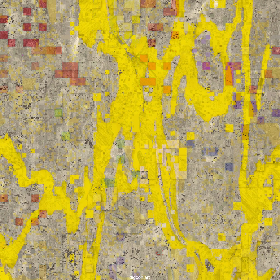 Artwork named: Yellow Flow