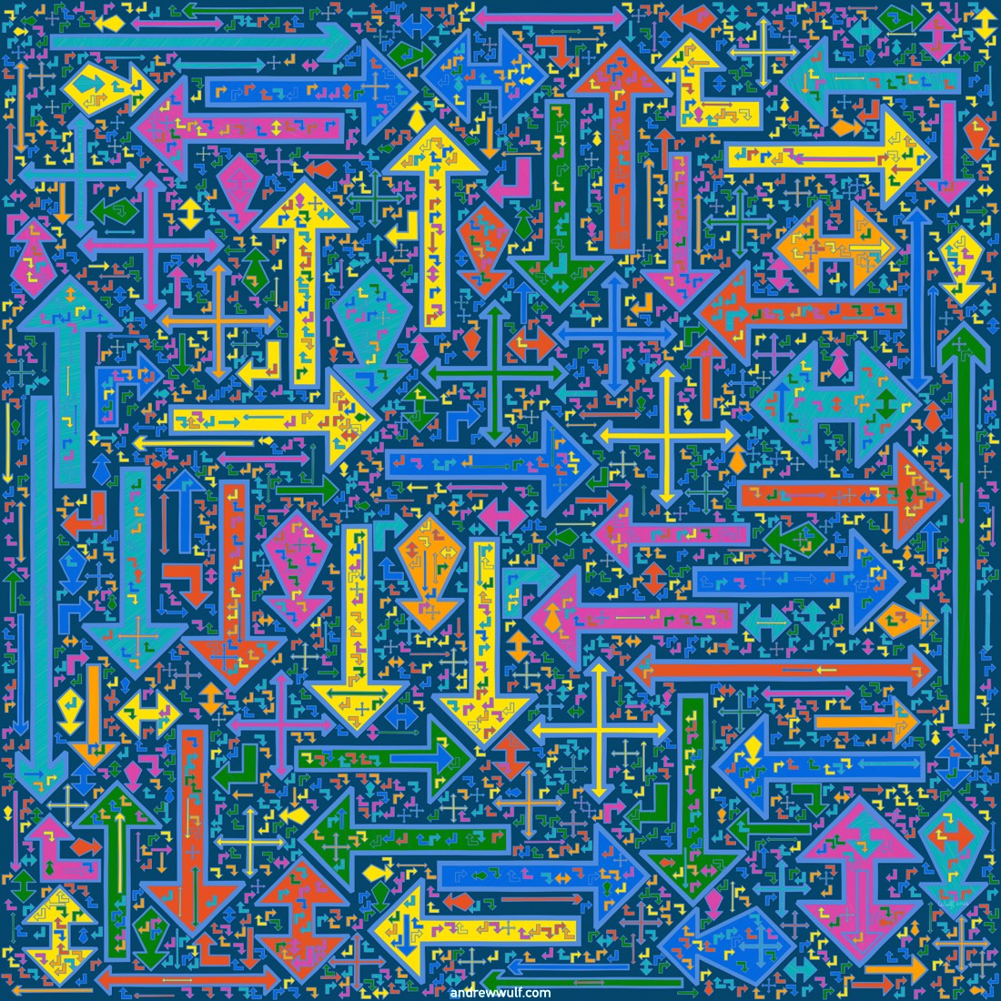 Artwork named: You Can Go Your Own Way